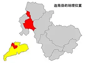 Localisation de Liánnán yáozú Zìzhìxiàn