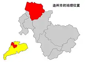 Localisation de Liánzhōu