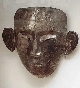 Masque funéraire chinois du XIIe siècle