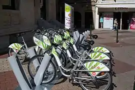 Une station Libélo à Valence.