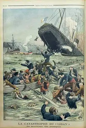 illustration de Liban (bateau de 1882)