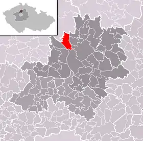 Localisation de Liběchov