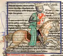 Alexandre dans une copie du Liber floridus, v.1260.