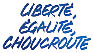 Description de l'image Liberté, Égalité, Choucroute Logo.png.