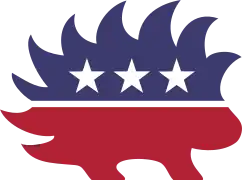 Le porc-épic, symbole des libertariens américains.