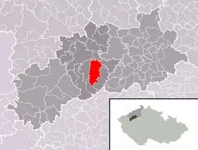 Localisation de Liběšice