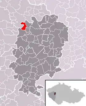 Localisation de Liblín