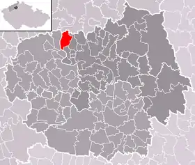 Localisation de Libochovany