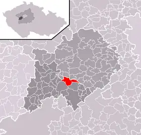 Localisation de Libomyšl
