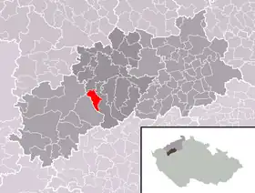 Localisation de Libořice