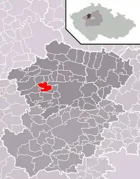Localisation de Libovice