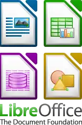 Visuel de la suite bureautique Libreoffice