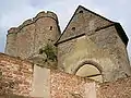 Vue du donjon.