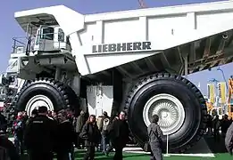 Tombereau Liebherr T 282B.