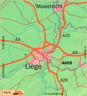 Image illustrative de l’article Autoroute A605 (Belgique)