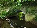 Pont de l'ancien chemin de fer sur la Laquette.