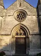 L'église - Façade ouest