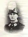 Sous-lieutenant P. Maccioni en Saint-cyrien avant guerre.