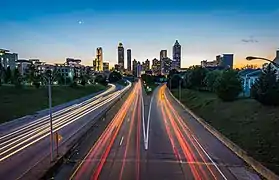 Atlanta, capitale de l'État.