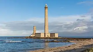 Le phare de Gatteville dans le Cotentin.