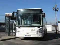 Un Citelis 12 sur la ligne 10 à la gare de Sucy - Bonneuil