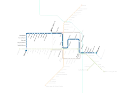 Voir la carte de la ligne.