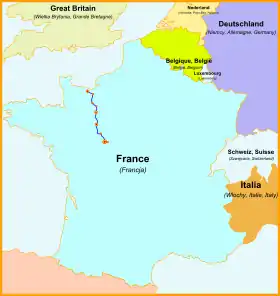 Image illustrative de l’article Ligne de Caen à Tours