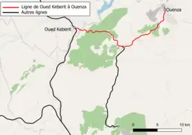 Image illustrative de l’article Ligne de Oued Keberit à Ouenza
