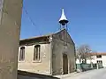 L'ancien temple et son clocher.