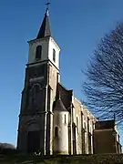 L'église en 2012.