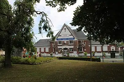 La place de la mairie.