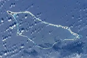 Image satellite de Likiep.