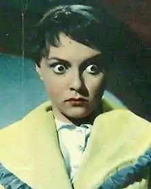 Liliane Montevecchi en 1957.