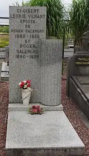 Tombe de Roger Salengro.