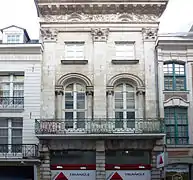 Balcon de l'Hôtel Ramery, 18 rue des Arts