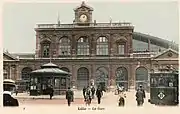 Gare de tramways en 1925