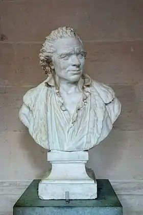 Augustin Pajou, Charles de Wailly, architecte (1789).