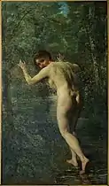 Surprise au bain (1874), palais des Beaux-Arts de Lille.