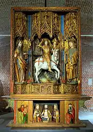 Retable de Saint-Georges (vers 1480-1490), Tyrol du sud.