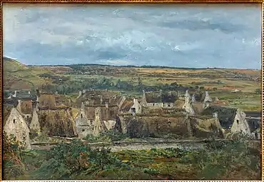 Dernières maisons de [Port-en-BessinThéodore Rousseau, 1831Palais des Beaux-Arts de Lille.