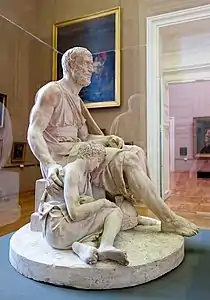 Le Repos de Bélisaire aveugle (1791), palais des Beaux-Arts de Lille.