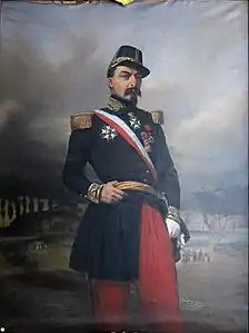 Portrait du général François de Négrier sur le Champ-de-Mars à Lille, Lille, musée des Canonniers.