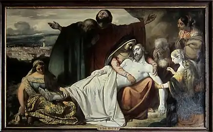 Le Christ au Tombeau (1838), Lille, église Sainte-Catherine