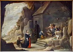 La Tentation de saint Antoine, XVIIe siècle, David Teniers le Jeune.