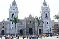 Vue de la cathédrale Saint-Jean de Lima.