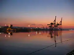 Port de Limassol, dans la partie européenne de l'île de Chypre.