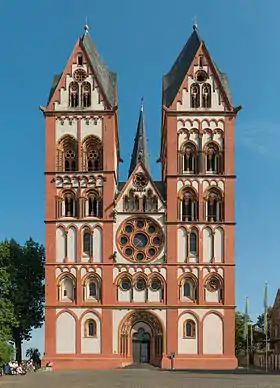 Cathédrale Saint-Georges de Limburg an der Lahn (Allemagne).