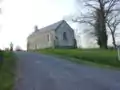 Vue arrière de la chapelle