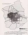 Évolution des limites territoriales de la commune de Łódź.