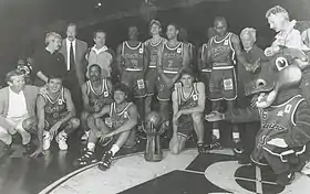  L'équipe du Limoges CSP championne de France 1994.